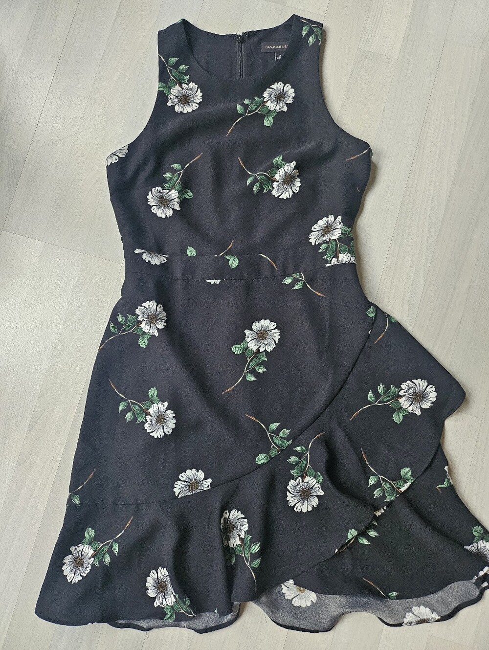 Banana Republic Black Dress Floral Dress